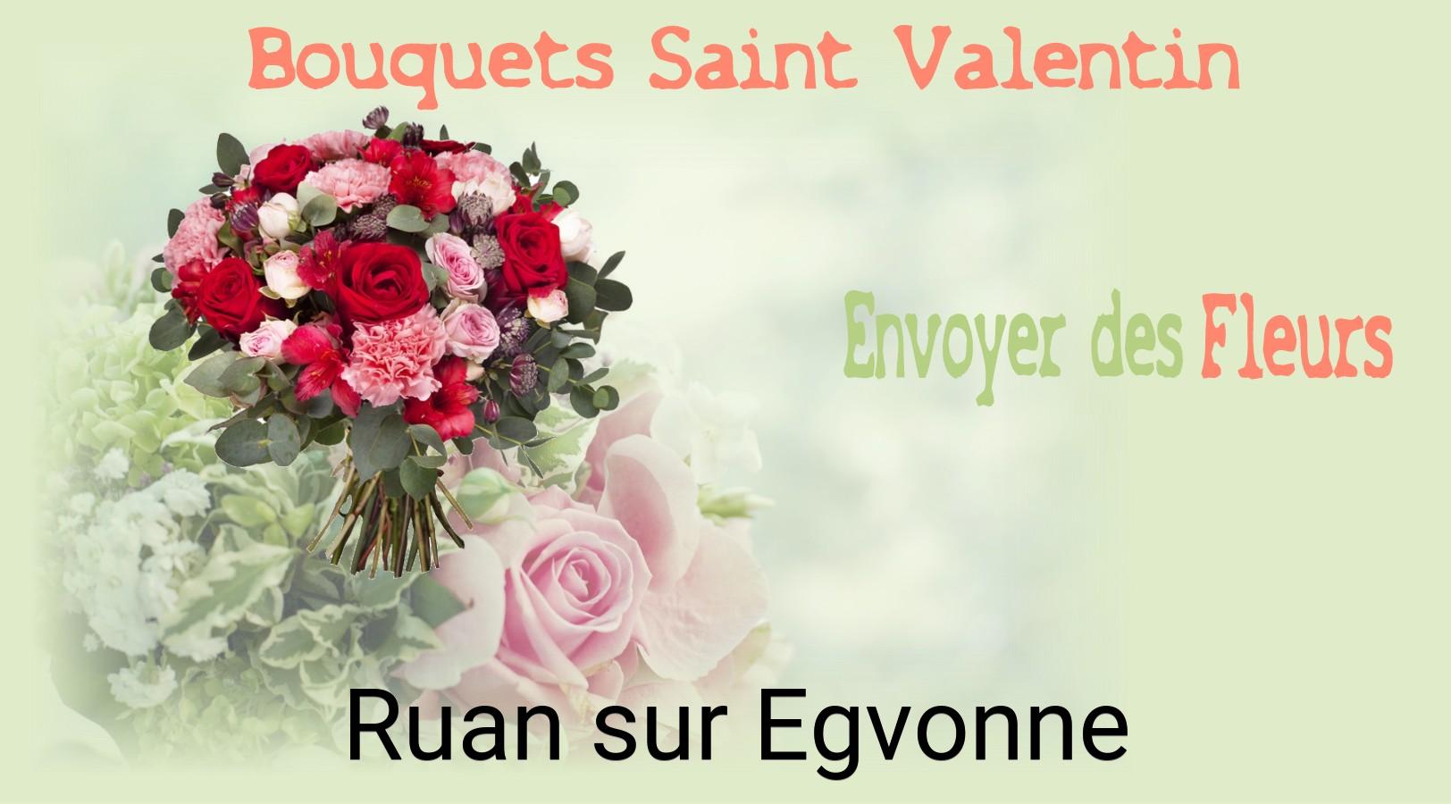 Roses de Saint-Valentin livrées à Ruan-sur-Egvonne